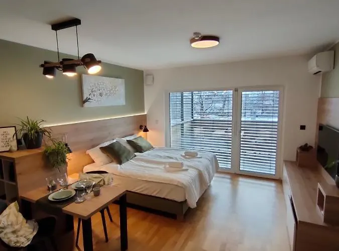 Hotel apartamentowy & Burgers Rezidenca Pipanova Lublana